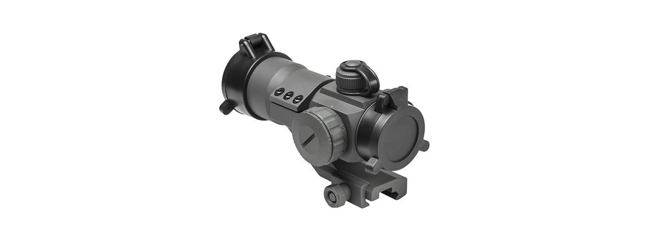 NCSTAR AIRSOFT TACTICAL 35MM RED/GRN/BLUE DOT OPTIC - URBAN GRAY