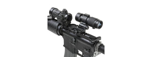 NCSTAR FLIP-TO-SIDE 30MM MAGNIFIER OPTICS MOUNT W/ QD PICATINNY MOUNT
