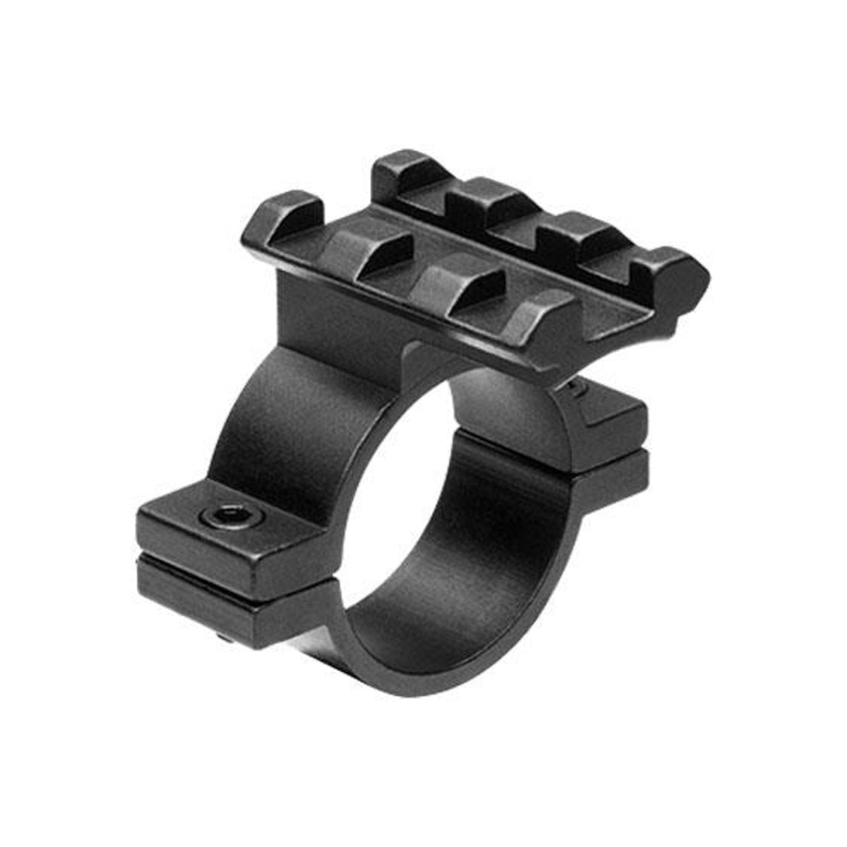 NcStar 1" Scope Mount Adapter w/ Weaver Rail (Color: Black)