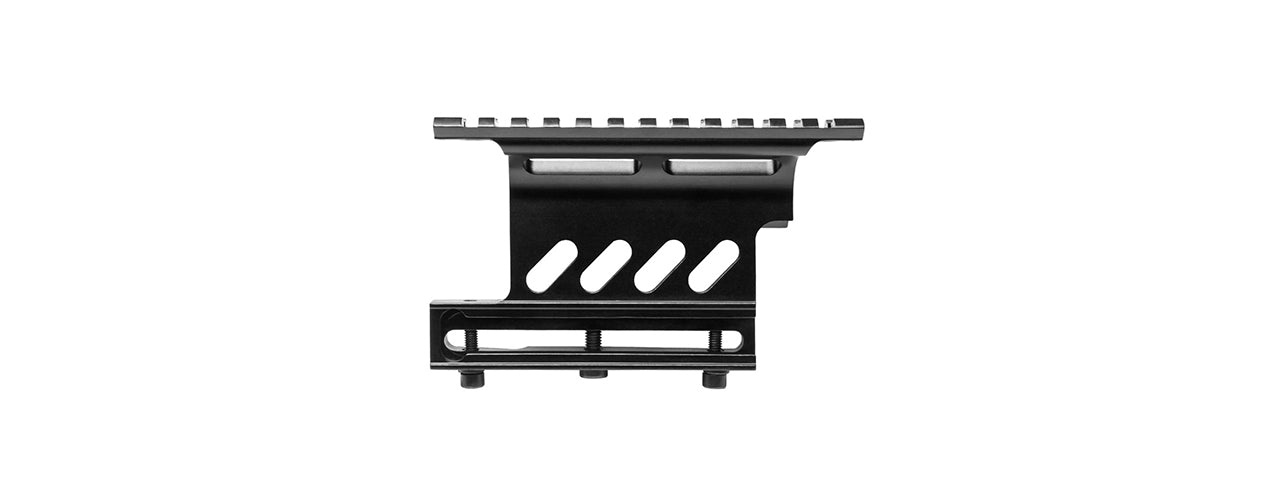 NCSTAR AK SIDE-RAIL OPTICS SCOPE MOUNT W/ INTEGRATED WEAVER RAILS