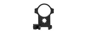 NCSTAR 6 BOLT 1.5 30MM SCOPE RING/QUICK RELEASE MOUNT
