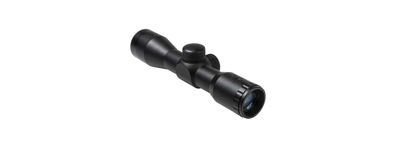 NCSTAR TACTICAL 4X30 P4 SNIPER RETICLE COMPACT SCOPE - BLACK