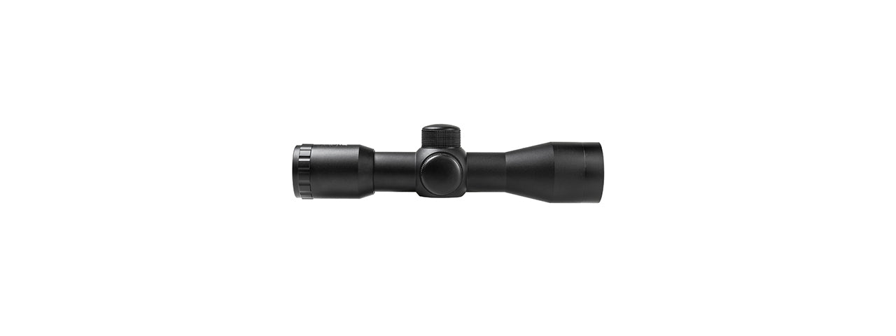 NCSTAR TACTICAL 4X30 P4 SNIPER RETICLE COMPACT SCOPE - BLACK