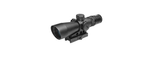 NCSTAR 2 - 7 X 32 PLEX SCOPE LONG EYE RELIEF - BLACK