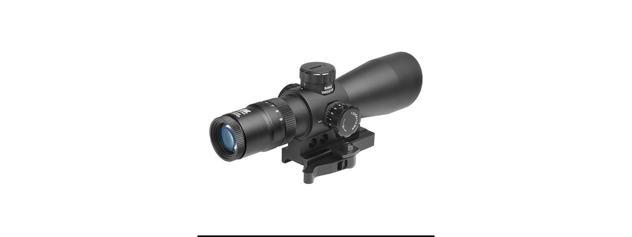 NCSTAR 2 - 7 X 32 PLEX SCOPE LONG EYE RELIEF - BLACK