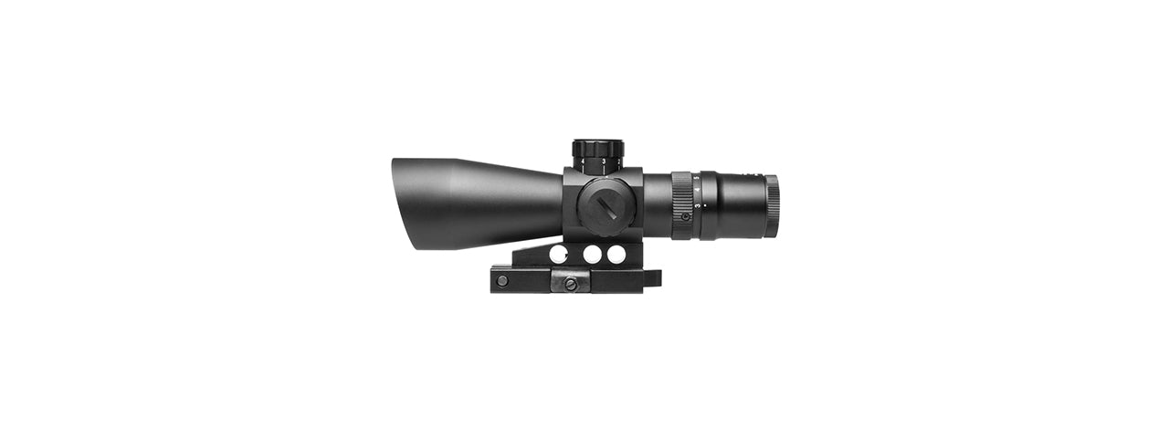 NCSTAR 2 - 7 X 32 PLEX SCOPE LONG EYE RELIEF - BLACK