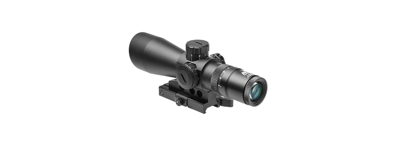 NCSTAR 2 - 7 X 32 PLEX SCOPE LONG EYE RELIEF - BLACK