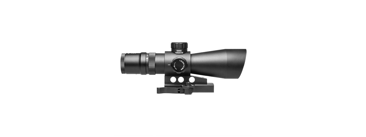 NCSTAR 2 - 7 X 32 PLEX SCOPE LONG EYE RELIEF - BLACK