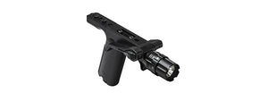 NCSTAR M4/M16 KEYMOD VERTICAL GRIP W/ LIGHT - BLACK