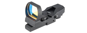 NCSTAR KEYMOD QUICK RELEASE 4 RETICLE REFLEX OPTIC - BLACK