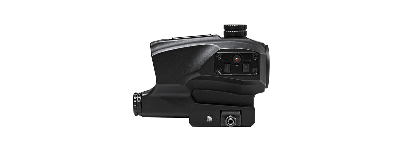 NCSTAR TACTICAL SOLAR POWERED RED DOT SIGHT - BLACK
