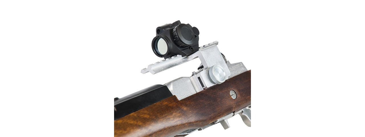 VISM 5-INTENSITY MICRO GREEN DOT SIGHT W/ INTEGRATED RED LASER