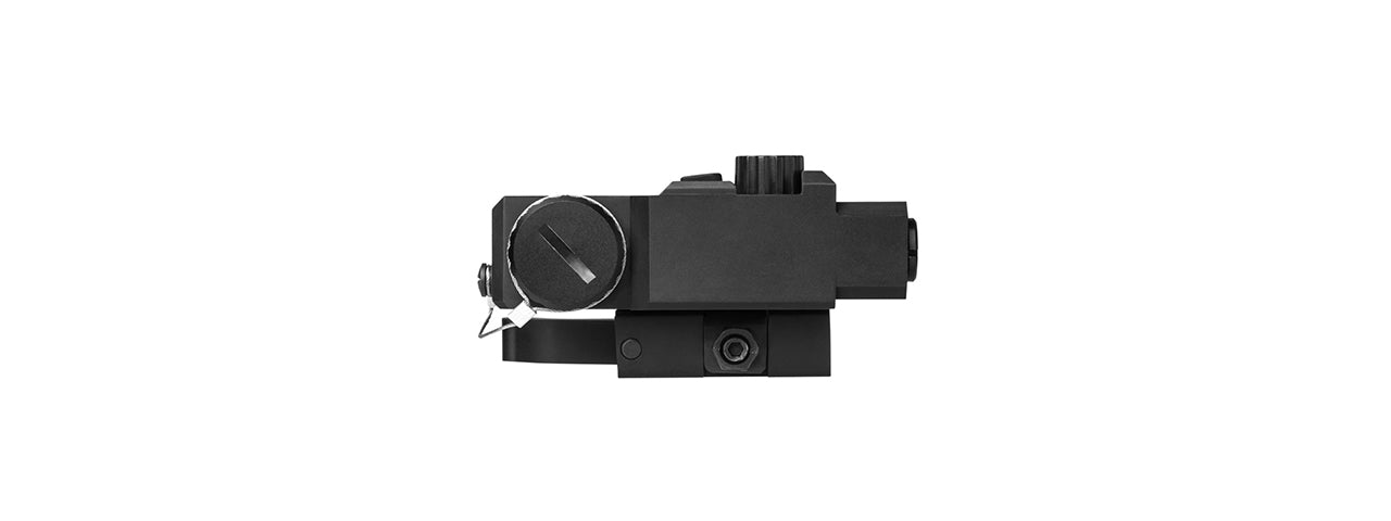 NCSTAR GREEN LASER DESIGNATOR AND 4 COLOR LED NAV LIGHT - BLACK