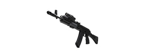 NCSTAR AK KEYMOD ALUMINUM HANDGUARD - EXTENDED LENGTH - BLACK