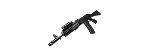 NCSTAR AK KEYMOD ALUMINUM HANDGUARD - EXTENDED LENGTH - BLACK