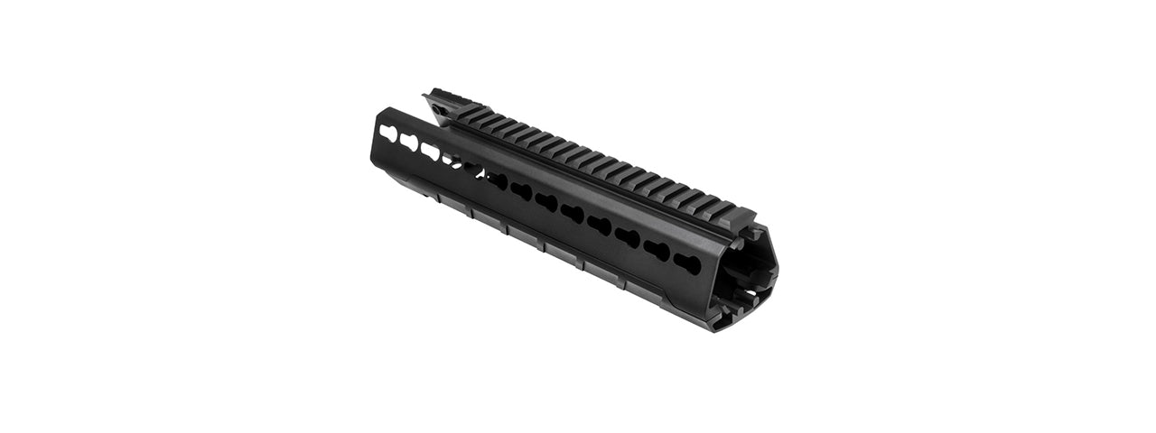 NCSTAR AR15 TRIANGLE KEYMOD HANGUARD - MID-LENGTH - BLACK