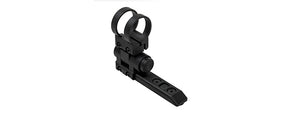 NCSTAR 1 EXTENDED MODULAR KEY-MOD RING MOUNT - BLACK