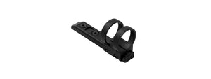 NCSTAR 1 EXTENDED LOW PROFILE KEY-MOD RING MOUNT - BLACK