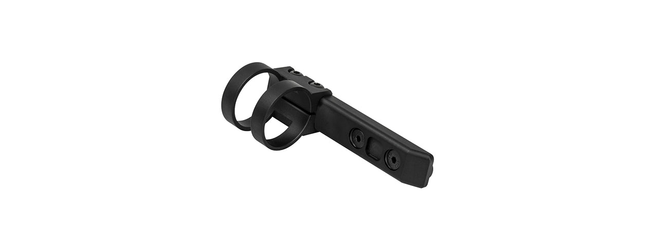 NCSTAR 1 EXTENDED LOW PROFILE KEY-MOD RING MOUNT - BLACK