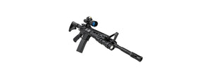 NCSTAR M-LOK 1 EXTENDED ALUMINUM MODULAR RING MOUNT - BLACK