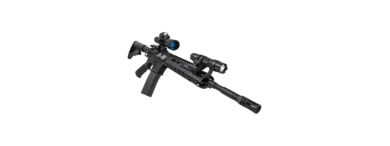 NCSTAR M-LOK 1 EXTENDED ALUMINUM MODULAR RING MOUNT - BLACK