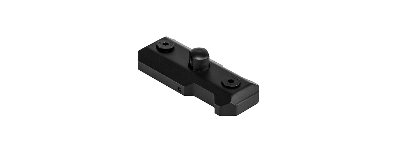 NCSTAR LOW PROFILE KEYMOD SLING SWIVEL STUD / BIPOD ADAPTER - BLACK