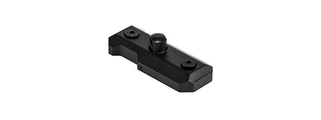 NCSTAR LOW PROFILE KEYMOD SLING SWIVEL STUD / BIPOD ADAPTER - BLACK