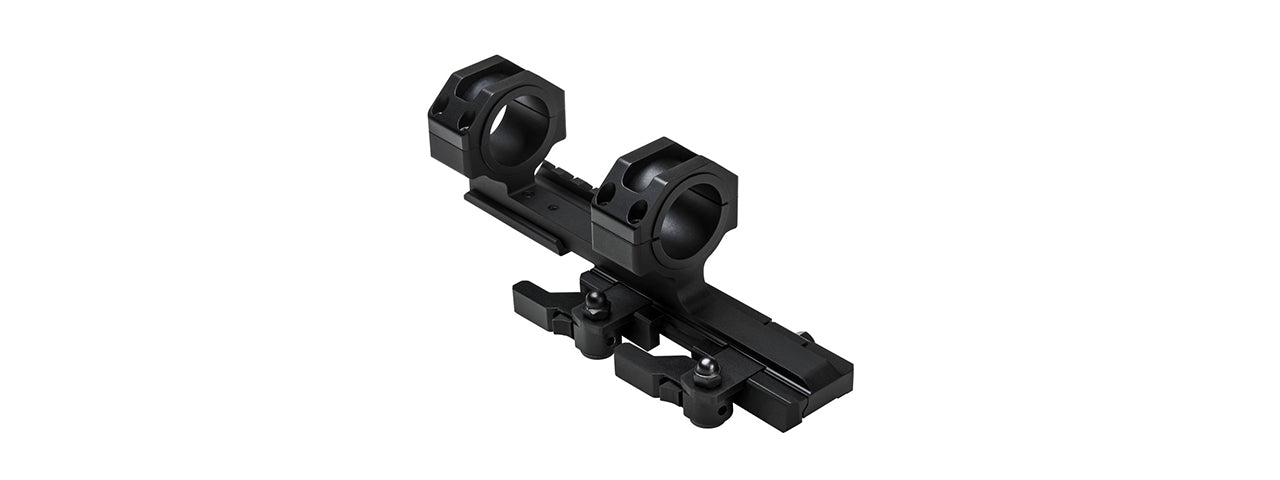NCSTAR GEN II SPR 30 MM CANTILEVER SCOPE MOUNT W/ 1 INSERTS - BLACK