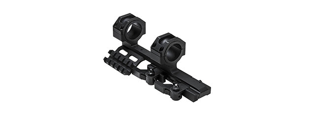 NCSTAR GEN II SPR 30 MM CANTILEVER SCOPE MOUNT W/ 1 INSERTS - BLACK