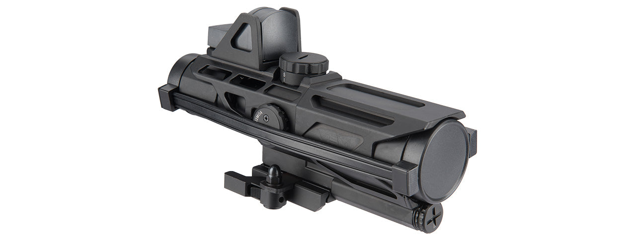 NCSTAR GEN 3 ULTIMATE SIGHTING SYSTEM 3-9X40 SCOPE W/ RED DOT - BLACK