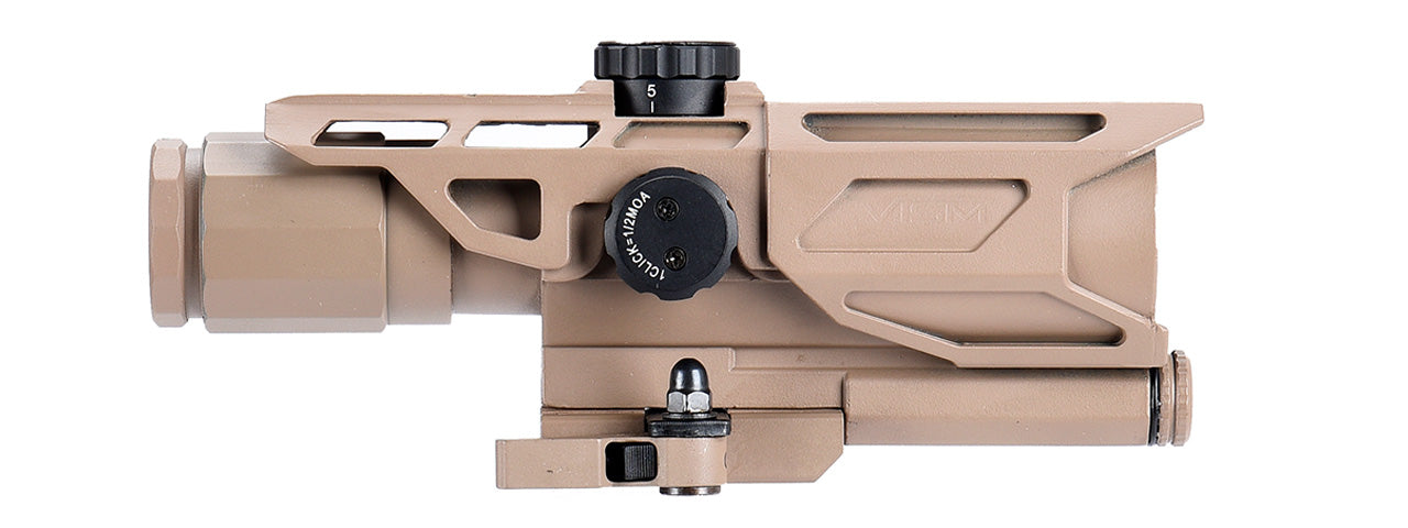 NcStar Mark III Tactical Gen3 3-9X40 Rifle Scope P4 Sniper (TAN)