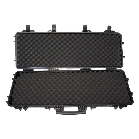 Nuprol Premium Large 43" Hard Rifle Case with Wave Foam - (Black)