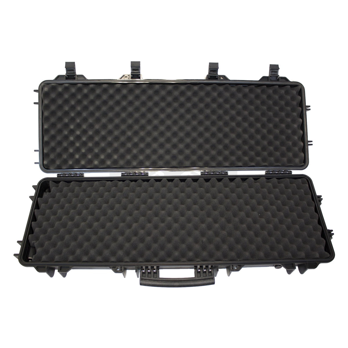 Nuprol Premium Large 43" Hard Rifle Case with Wave Foam - (Gray)