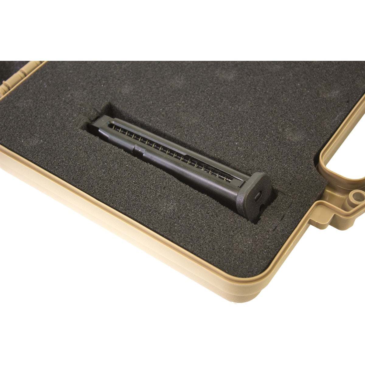 Nuprol Essentials Small Pistol Hard Case 12.5" with Pick and Pluck Foam - Green