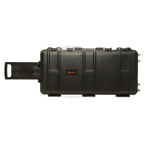 Nuprol Premium Medium 31.5" Hard Rifle Case with Wave Foam - (Black)