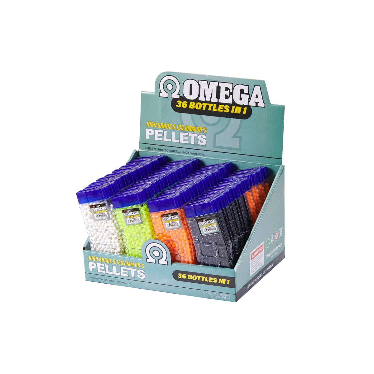 Omega 580 Round Magazine Style 0.12g BB Bottle