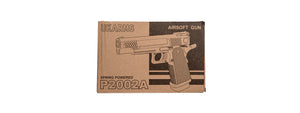P2002A SPRING PISTOL (BK)