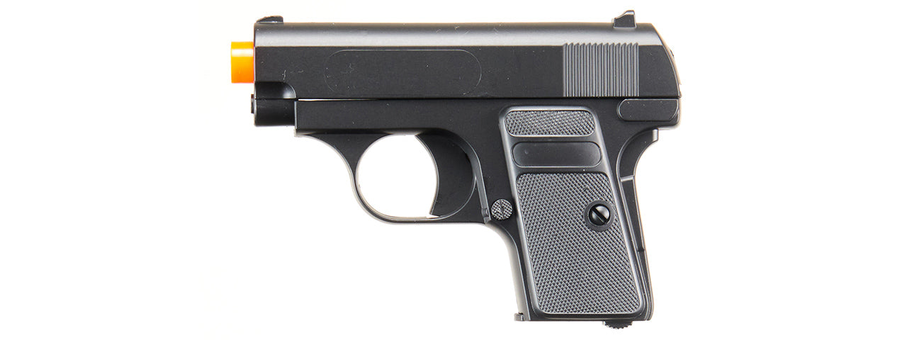 Double Eagle P328SB Dual Spring Pistol Set (Color: Black/Silver)