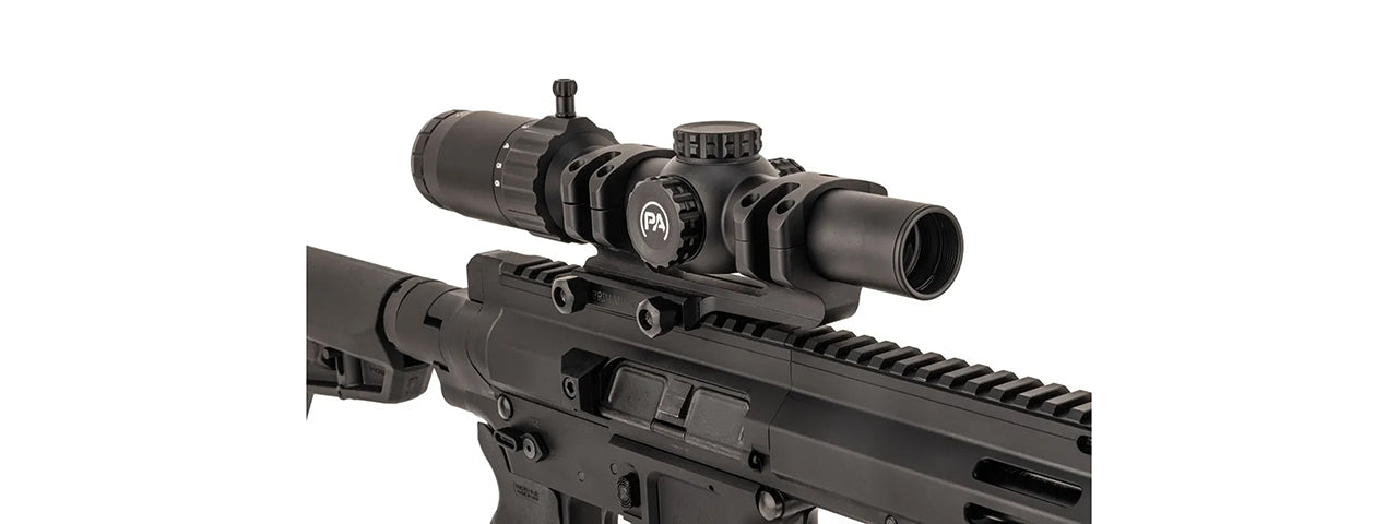 Primary Arms Classic Series 1-6x24 SFP Rifle Scope - Illuminated Duplex Reticle - (Black)