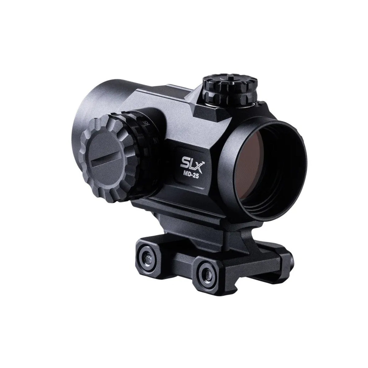 Primary Arms SLx MD-25 Rotary Knob 25mm Microdot Gen II with AutoLive - 2 MOA Red Dot - (Black)