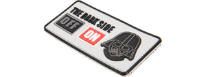 The Dark Side On PVC Morale Patch (Gray)
