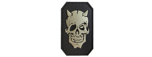 G-Force Zombie Devil PVC Morale Patch (BLACK)