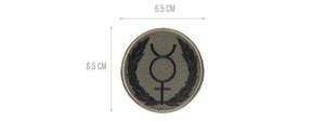 G-FORCE MERCURY SYMBOL EMBROIDERED MORALE PATCH
