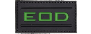 Glow in the Dark EOD PVC Patch