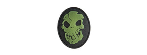 G-FORCE SKULL GLOW-IN-DARK PVC PATCH
