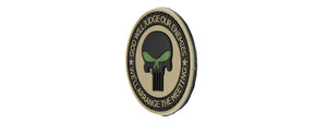 G-FORCE PUNISHER ENEMIES GLOW-IN-THE-DARK PVC MORALE PATCH