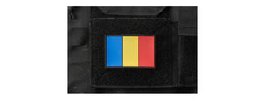 Romanian Flag PVC Morale Patch