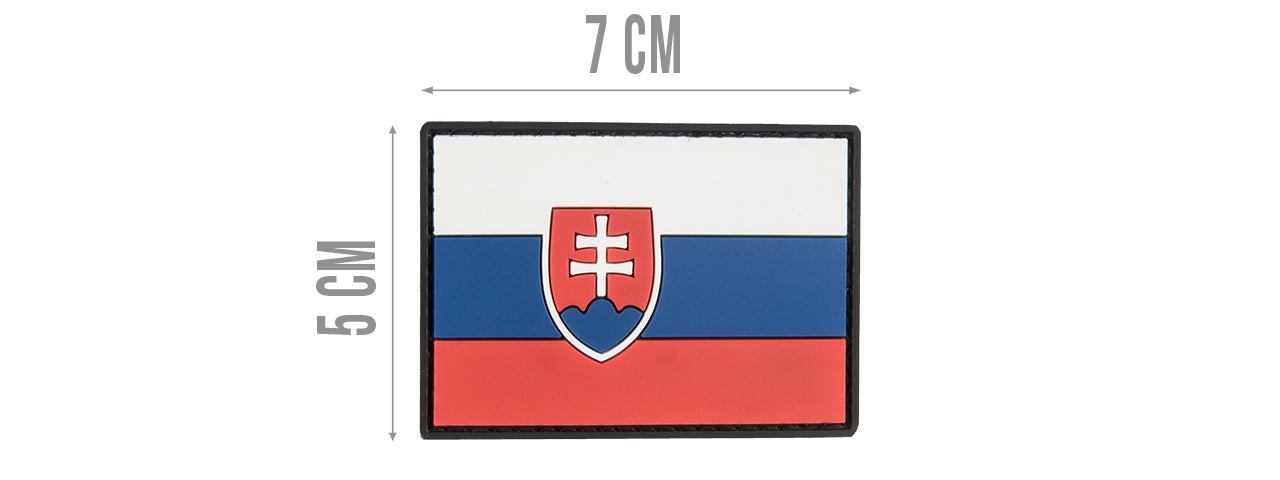 G-FORCE SLOVAKIA FLAG PVC PATCH