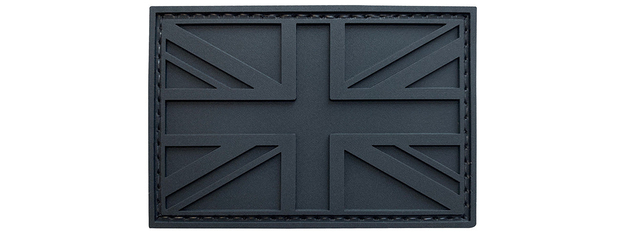 G-Force United Kingdom Flag PVC Morale Patch (BLACK)