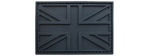 G-Force United Kingdom Flag PVC Morale Patch (BLACK)
